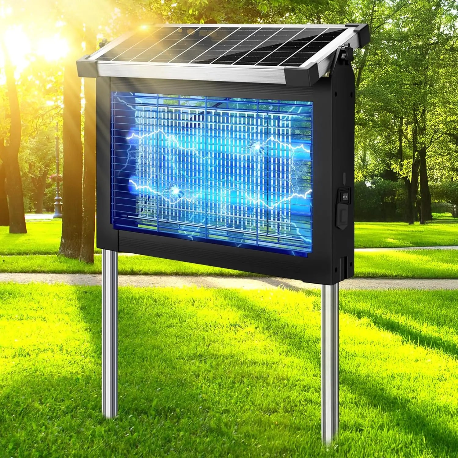 Solar Electric Bug Zapper
