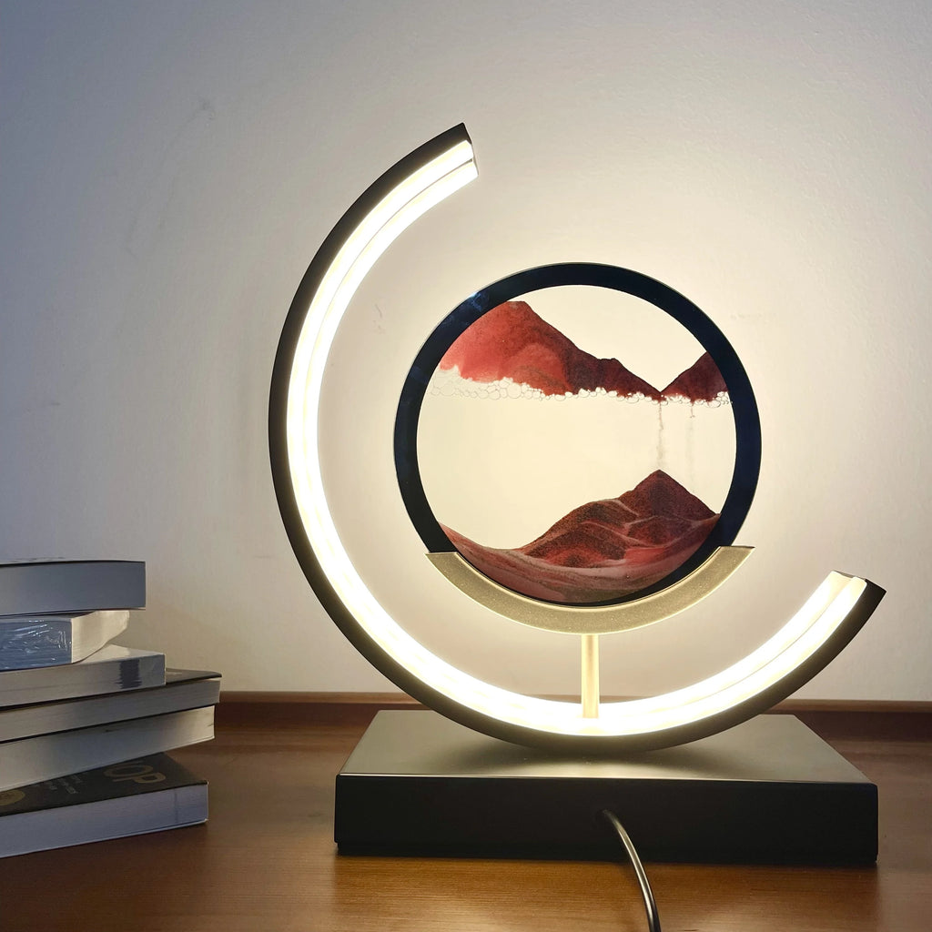 Moving Sand Art Light With Stand