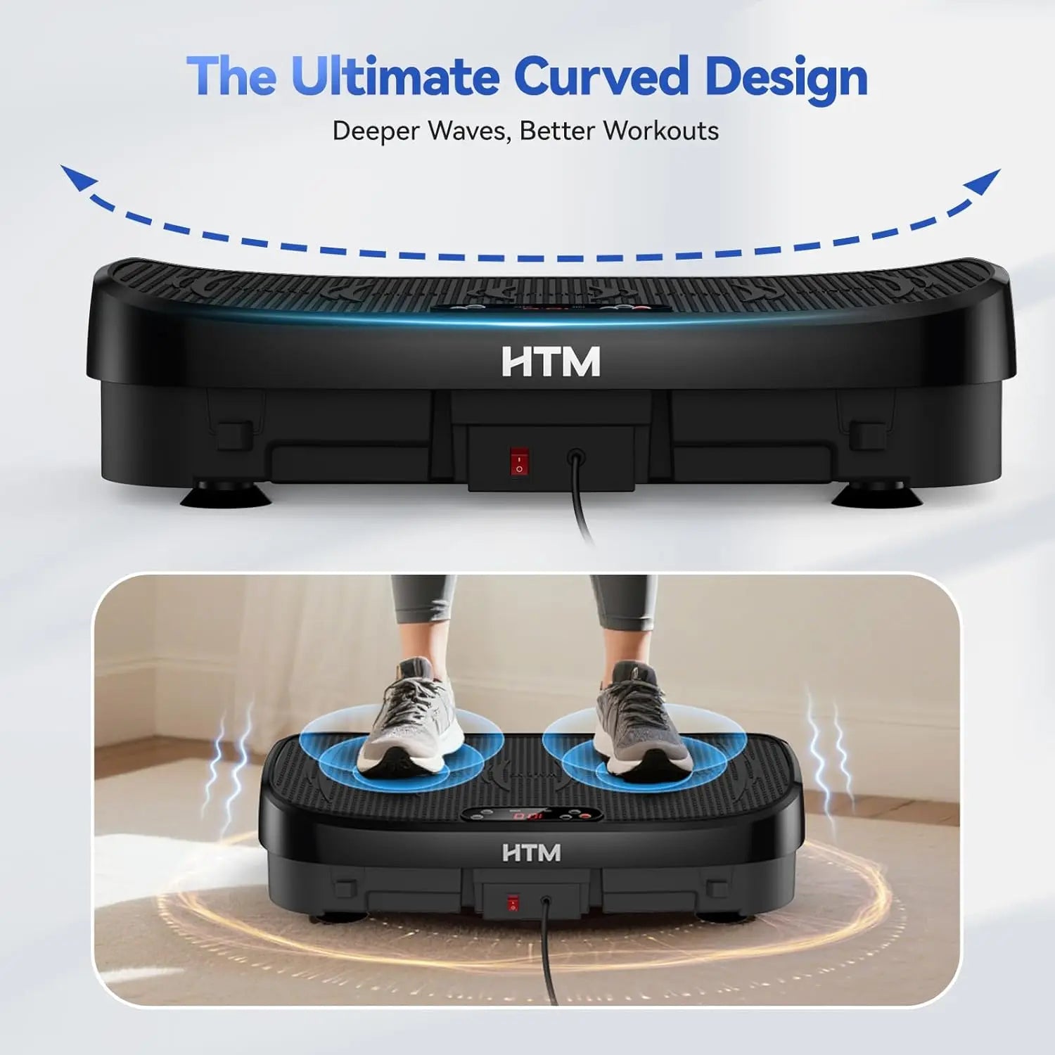 Vibration Plate Fitness Platform