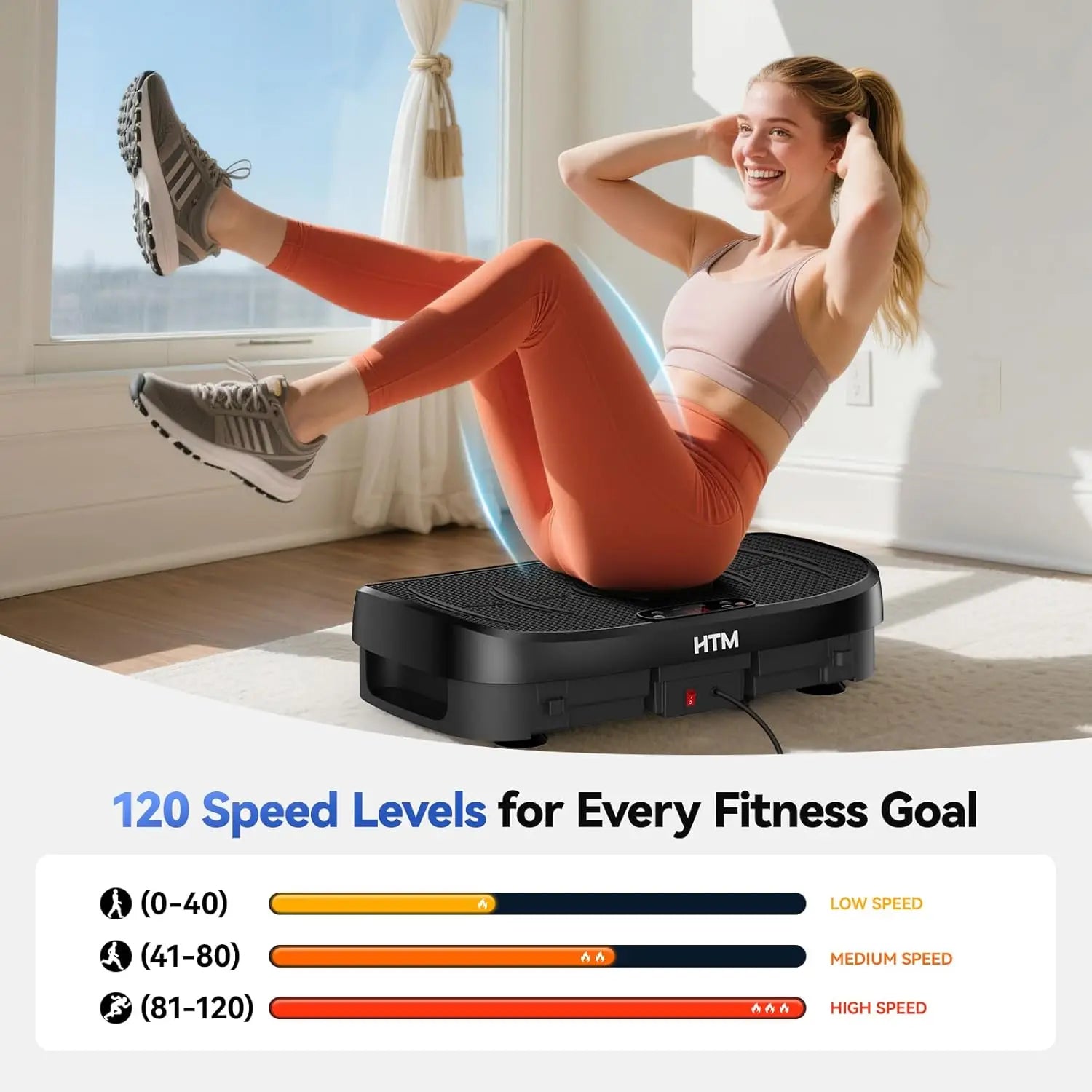 Vibration Plate Fitness Platform