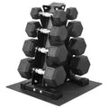 Dumbbell Set with Storage Rack