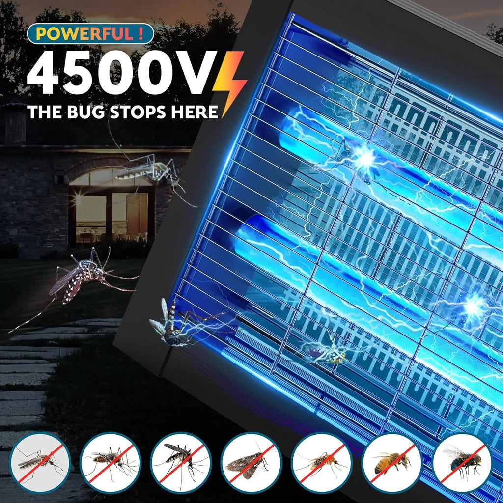 Solar Electric Bug Zapper