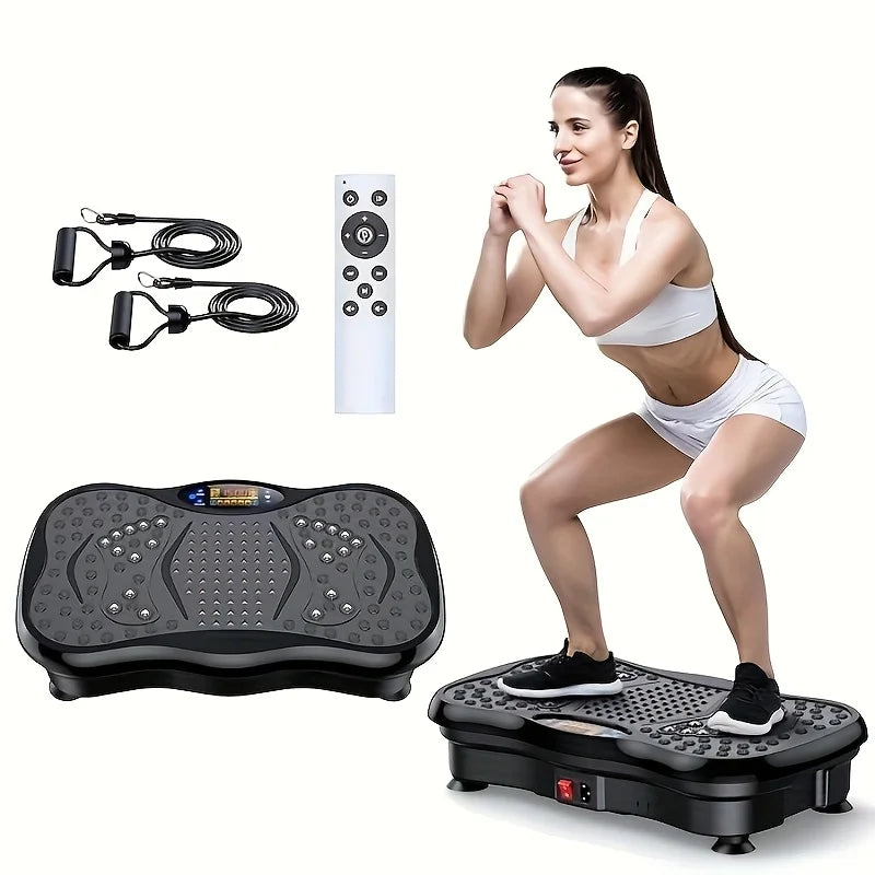 Exercise Machine with Vibration Platform