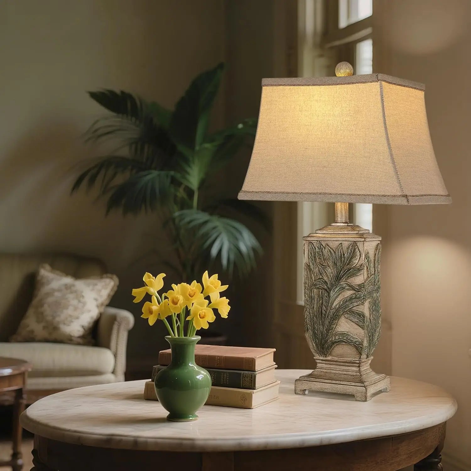 Vintage Table Lamps Set of 2