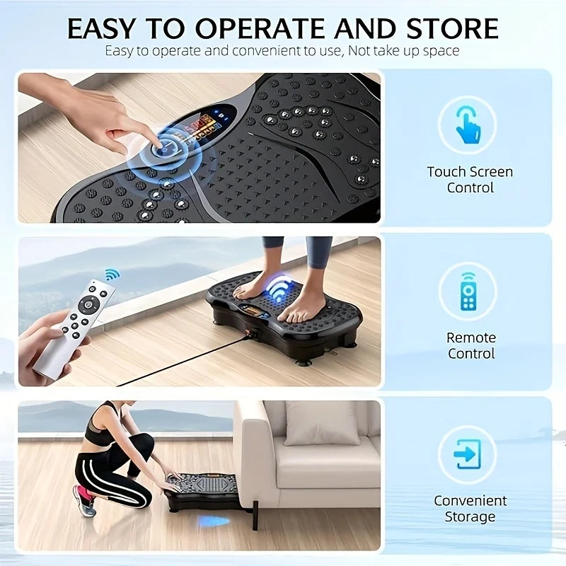 Exercise Machine with Vibration Platform