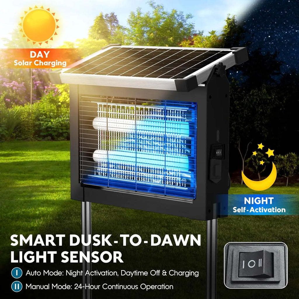 Solar Electric Bug Zapper