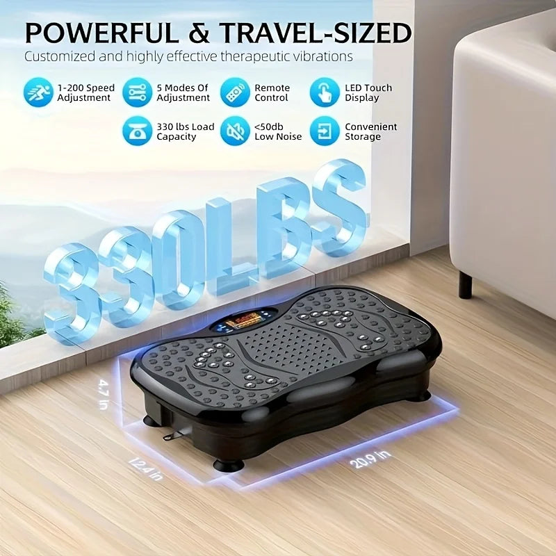 Exercise Machine with Vibration Platform