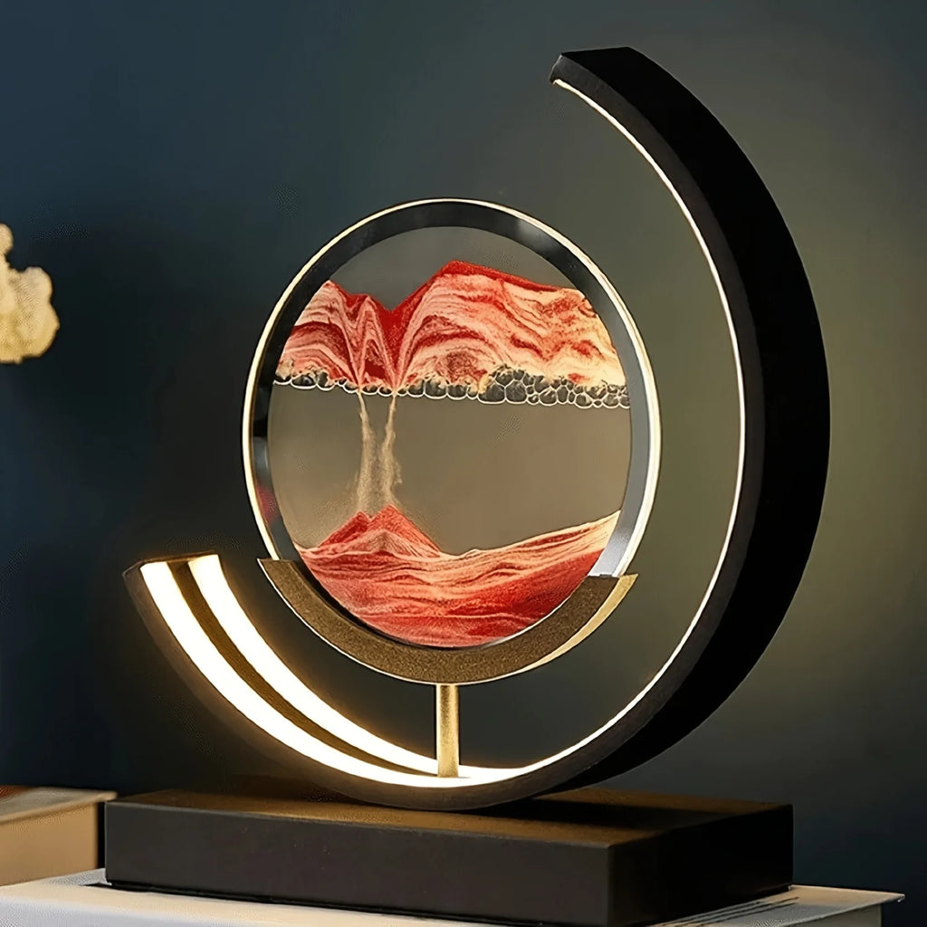 Moving Sand Art Light With Stand