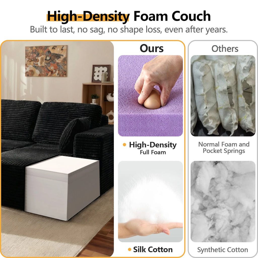 Modular Cloud Sectional Sofa