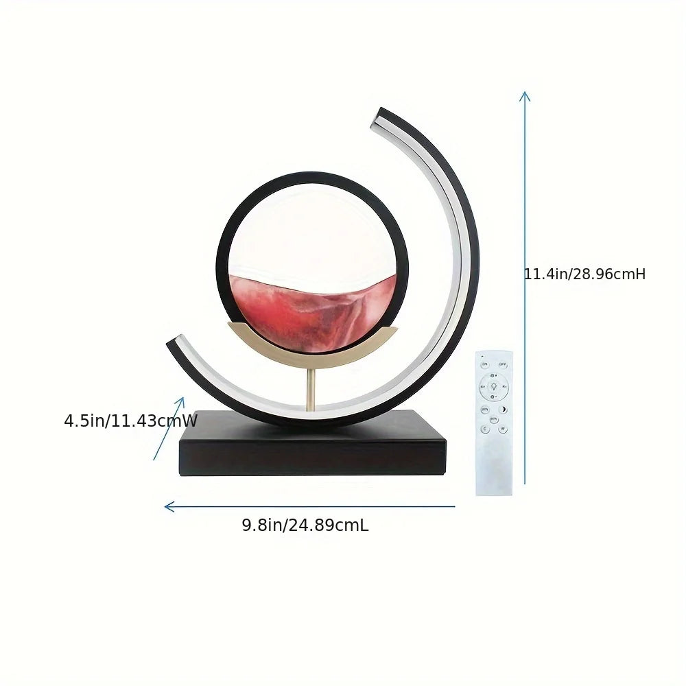 Moving Sand Art Light With Stand