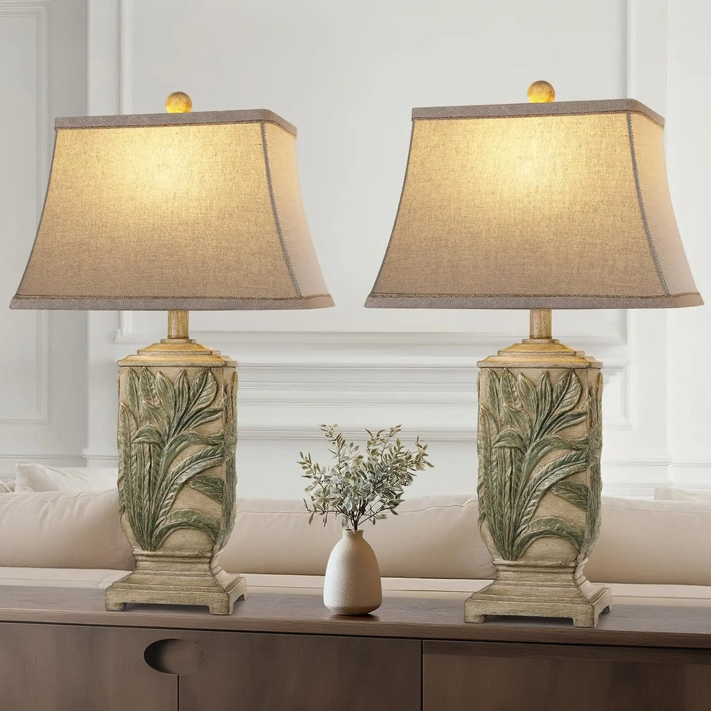 Vintage Table Lamps Set of 2